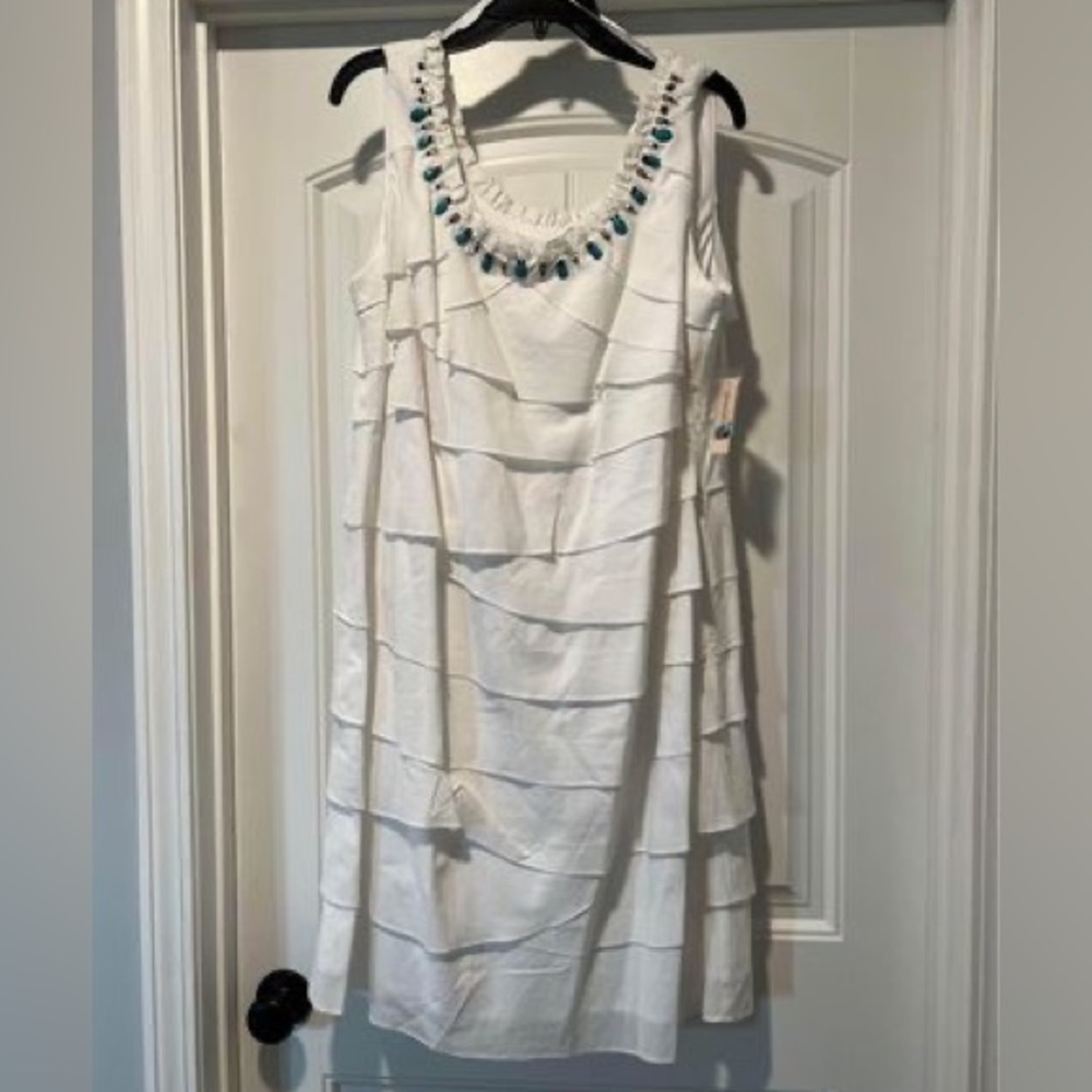 Dressbarn 16W dress NWT, Kohls cardigan XL new w/out tags
